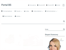Tablet Screenshot of bpsbank.pl